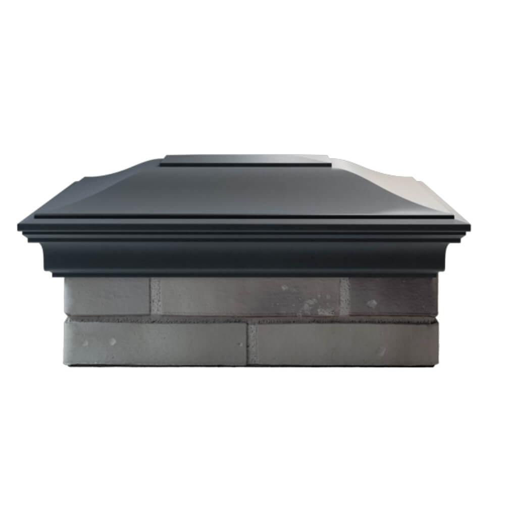 Колпак Zking Монблан Серый на столб 2х1.5 кирпича (515х385мм) в Тюмени фото