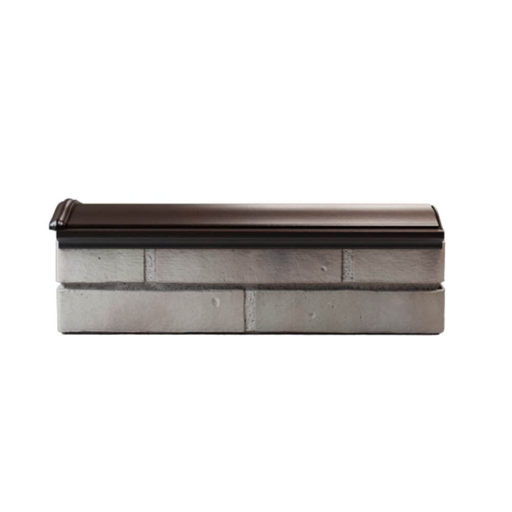 Парапет Zking Монблан Коричневый посадка на 0.5 кирпича (130мм) в Тюмени фото