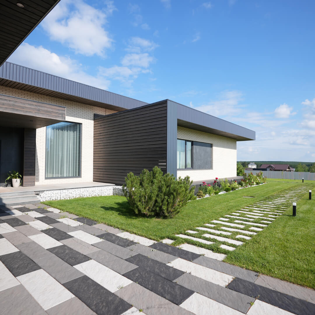 Шаговая плита STONE Черный Сланец 990х330х55мм в Тюмени фото