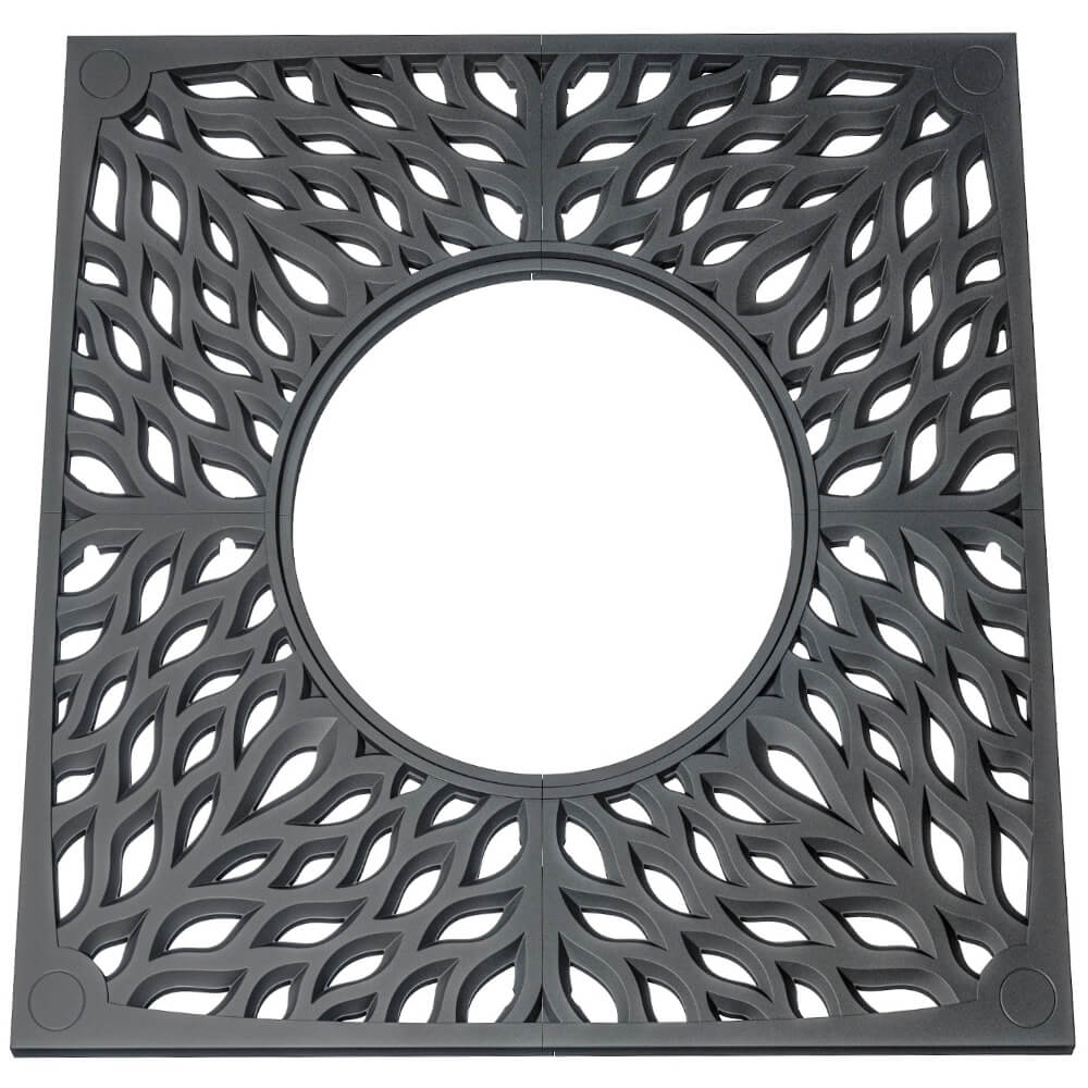 Приствольная решетка для дерева ZKING CRUST 2х2м Черная Тюмень фото