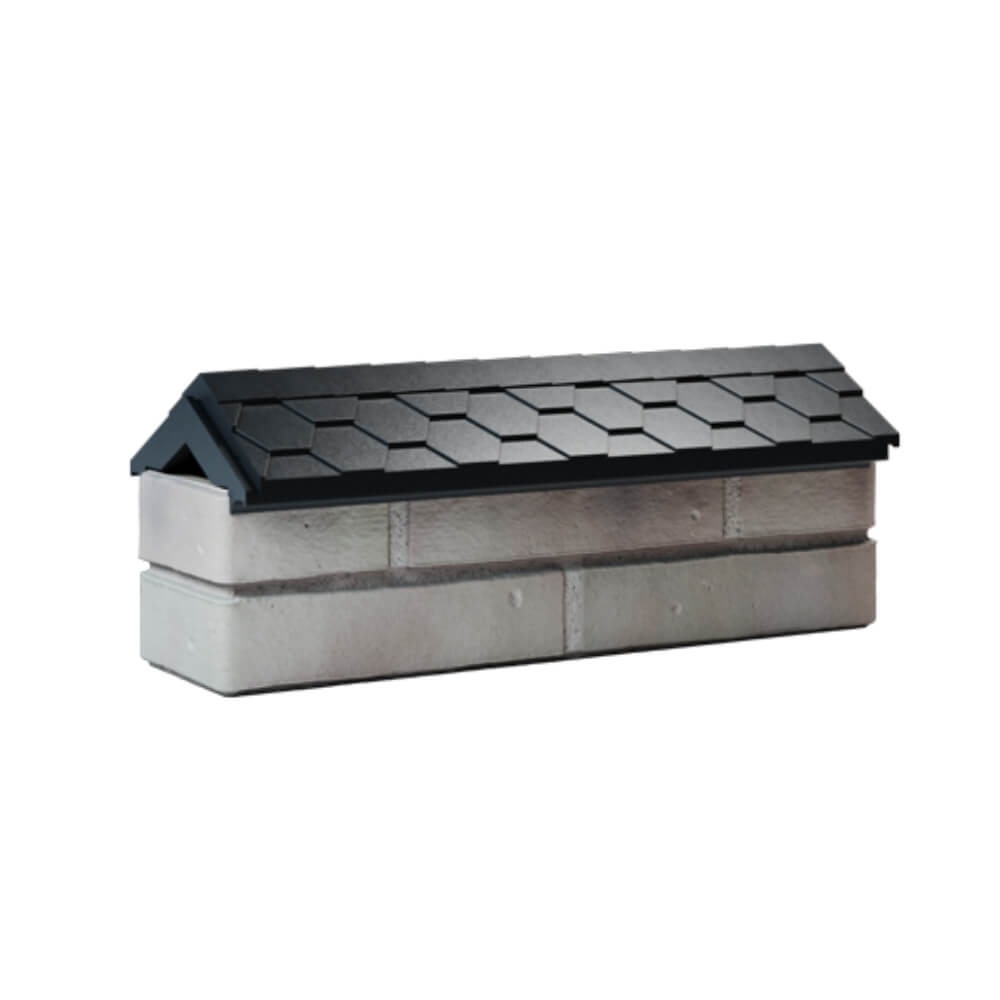 Парапет Zking Эверест Черный с посадкой на 0.5 кирпича (130мм) Тюмень фото