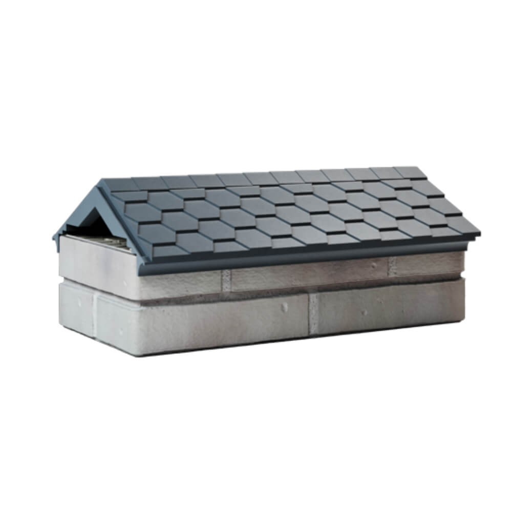 Парапет Zking Эверест Серый с посадкой на 1 кирпич (200/225/255мм) Тюмень фото