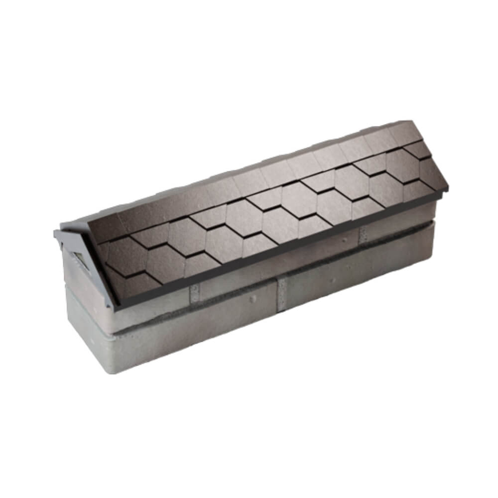 Парапет Zking Эверест Коричневый с посадкой на 0.5 кирпича (130мм) в Тюмени фото