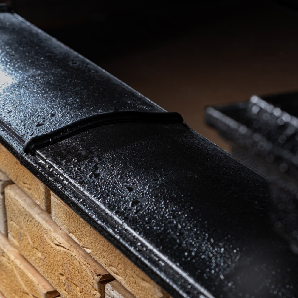 Парапет Zking Монблан Черный посадка на 0.5 кирпича (130мм) в Тюмени фото