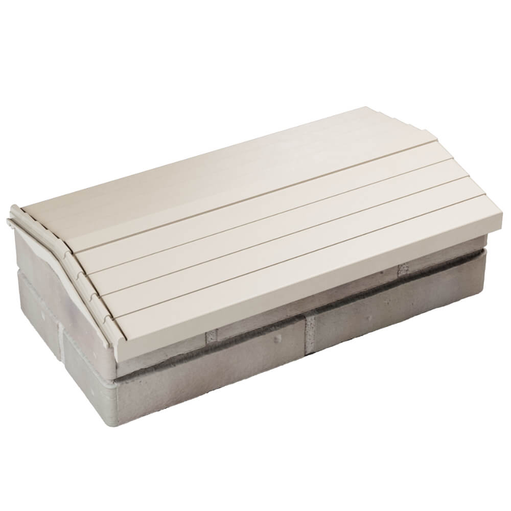 Парапет Zking Бона ХайТек Бежевый с посадкой на 1 кирпич (200/225/255мм) в Тюмени фото