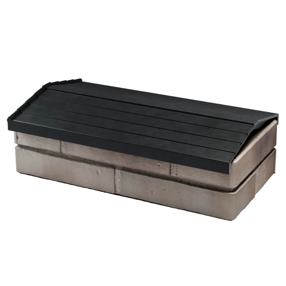 Парапет Zking Бона ХайТек Черный с посадкой на 1 кирпич (200/225/255мм) в Тюмени фото