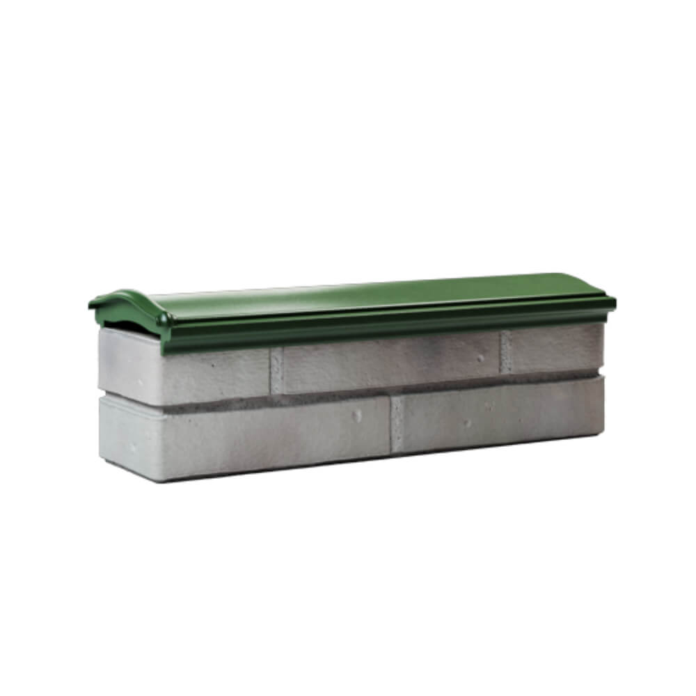 Парапет Zking Монблан Зеленый посадка на 0.5 кирпича (130мм) Тюмень фото