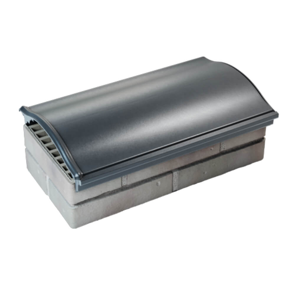 Парапет Zking Монблан Серый посадка на 1 кирпич (200/225/255мм) в Тюмени фото