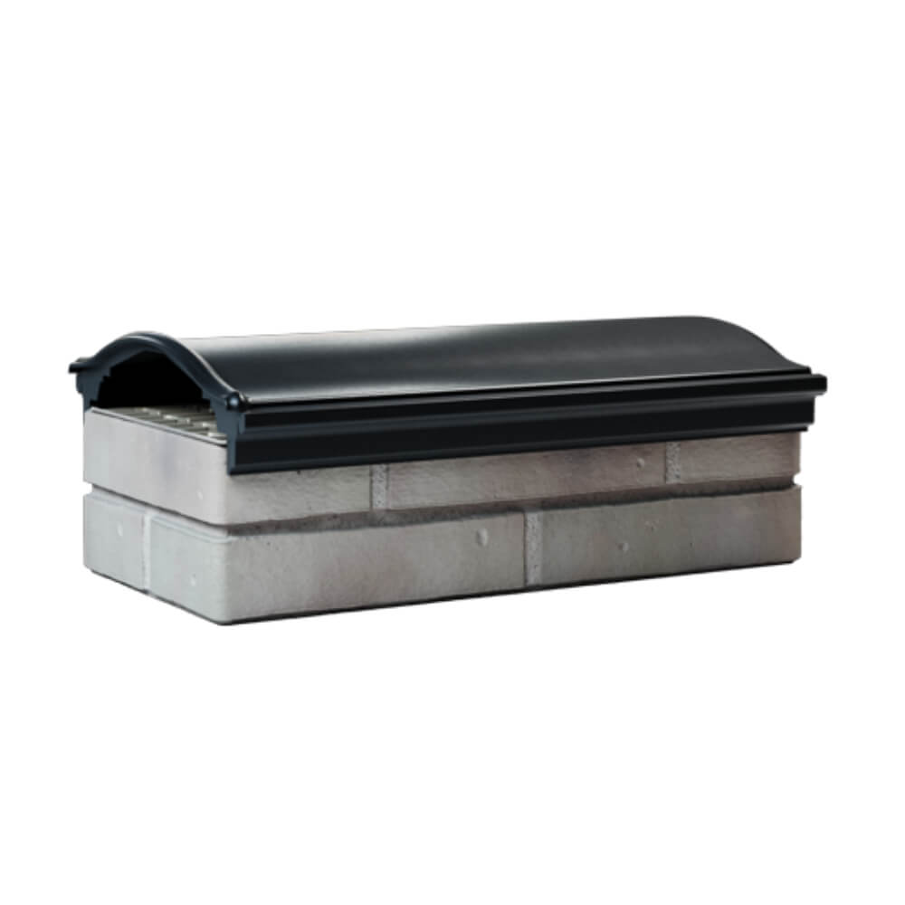 Парапет Zking Монблан Черный посадка на 1 кирпич (200/225/255мм) Тюмень фото