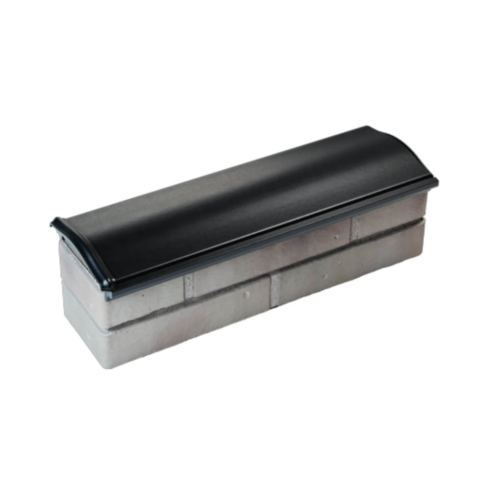 Парапет Zking Монблан Черный посадка на 0.5 кирпича (130мм) в Тюмени фото