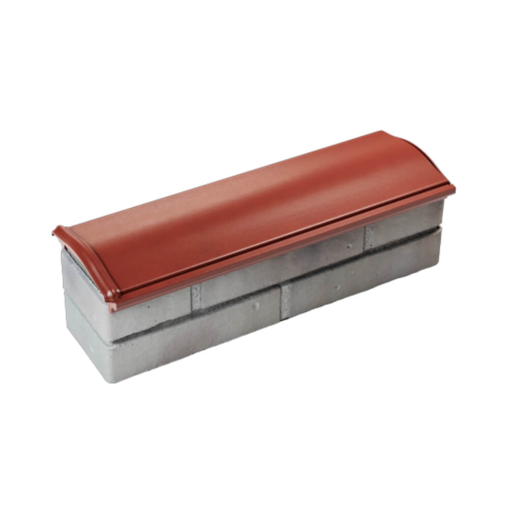 Парапет Zking Монблан Красный посадка на 0.5 кирпича (130мм) в Тюмени фото