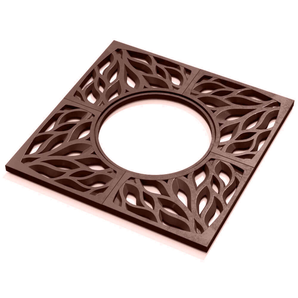 Приствольная решетка для дерева ZKING CRUST 1.2х1.2м Коричневая в Тюмени фото