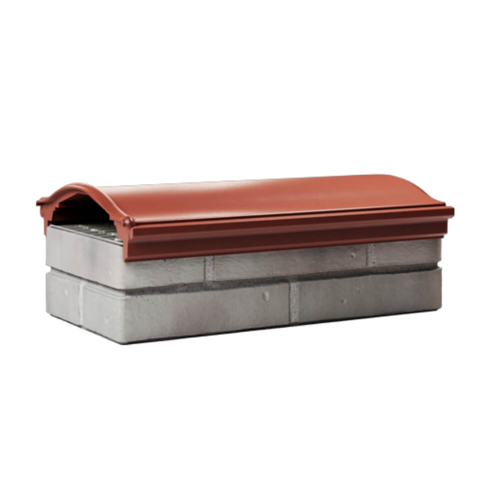 Парапет Zking Монблан Красный посадка на 1 кирпич (200/225/255мм) Тюмень фото