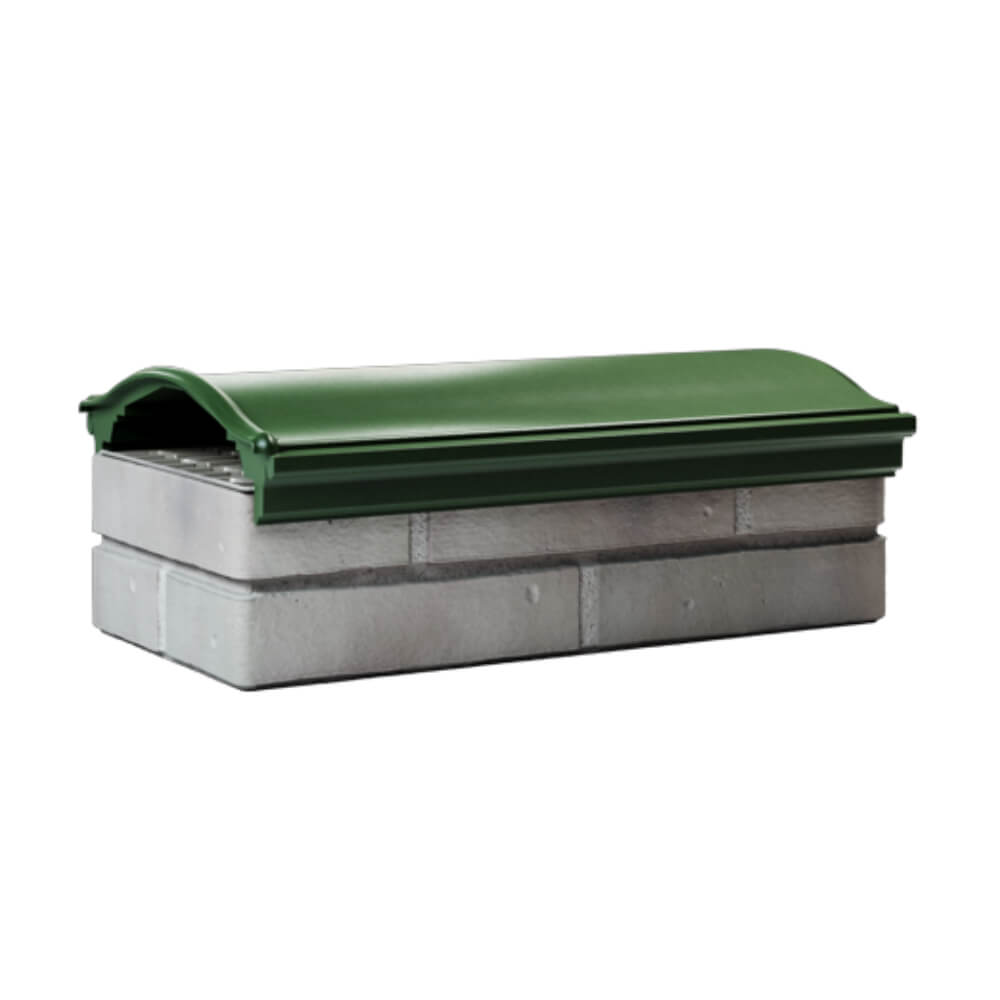 Парапет Zking Монблан Зеленый посадка на 1 кирпич (200/225/255мм) Тюмень фото