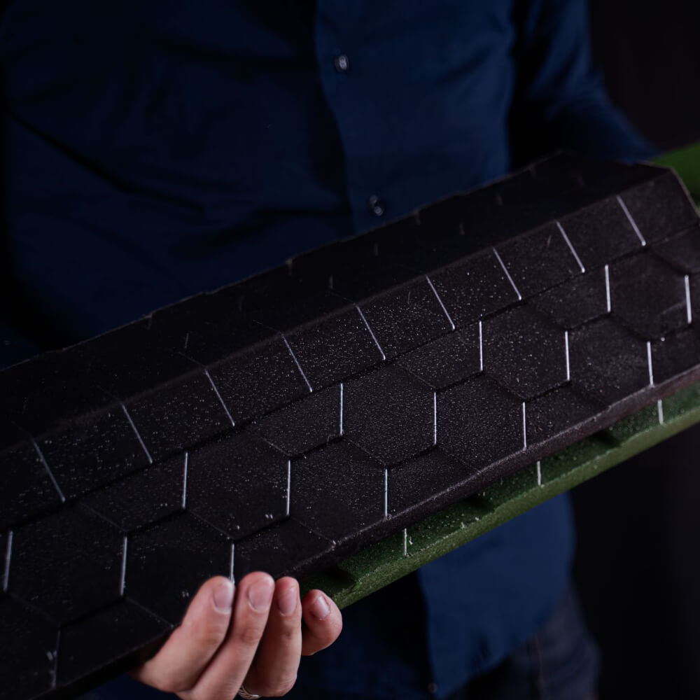 Парапет Zking Эверест Черный с посадкой на 1 кирпич (200/225/255мм) в Тюмени фото