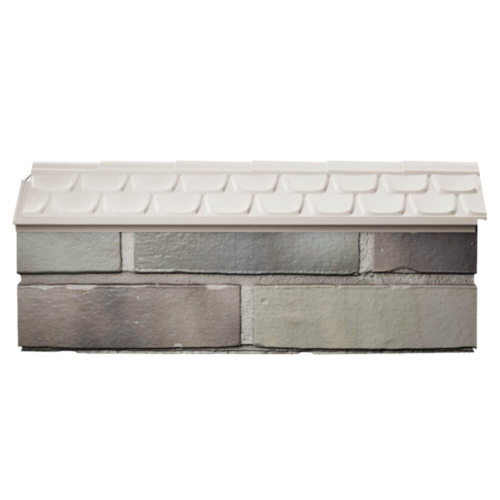 Парапет Zking Эльбрус Бежевый с посадкой на 0.5 кирпича (130мм) в Тюмени фото