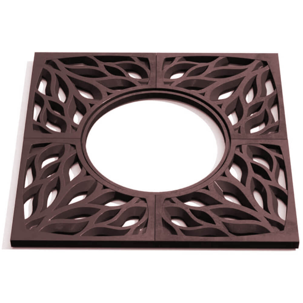 Приствольная решетка для дерева ZKING CRUST 1.2х1.2м Коричневая Тюмень фото