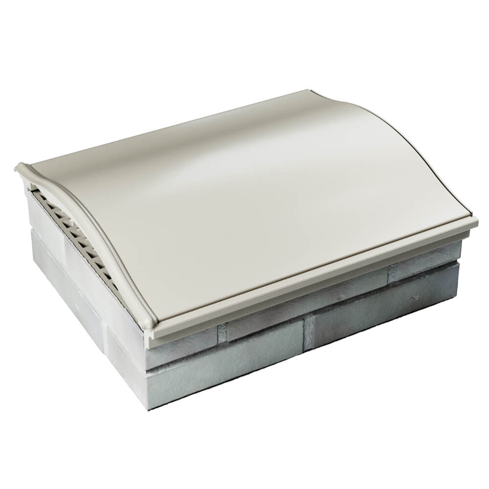 Парапет Zking Монблан Бежевый посадка на 1.5 кирпича (355/385мм) в Тюмени фото