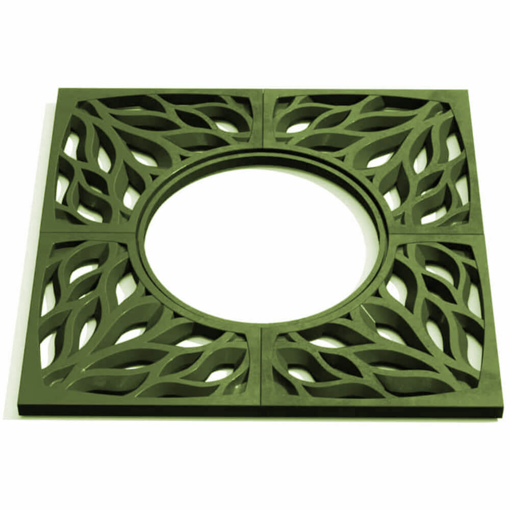 Приствольная решетка для дерева ZKING CRUST 1.2х1.2м Зеленая Тюмень фото