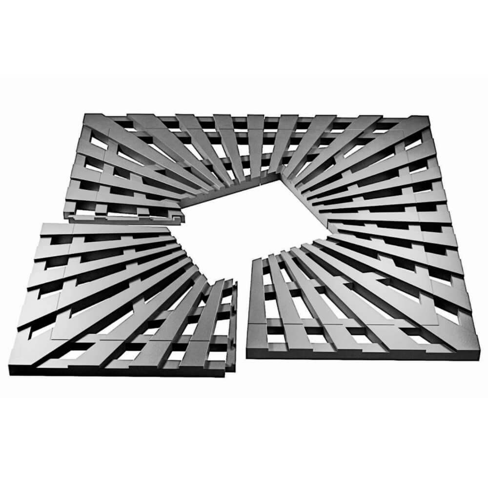 Приствольная решетка для дерева ZKING ATMOSPHERE 1.2х1.2м Серая в Тюмени фото