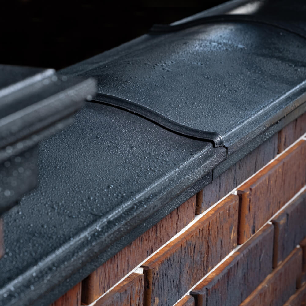 Парапет Zking Монблан Черный посадка на 0.5 кирпича (130мм) в Тюмени фото