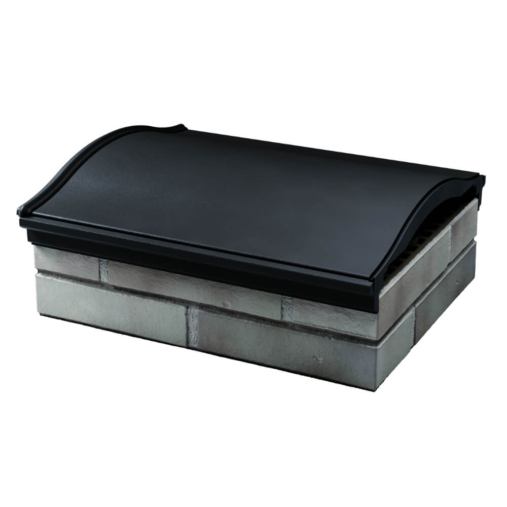 Парапет Zking Монблан Черный посадка на 1.5 кирпича (355/385мм) в Тюмени фото