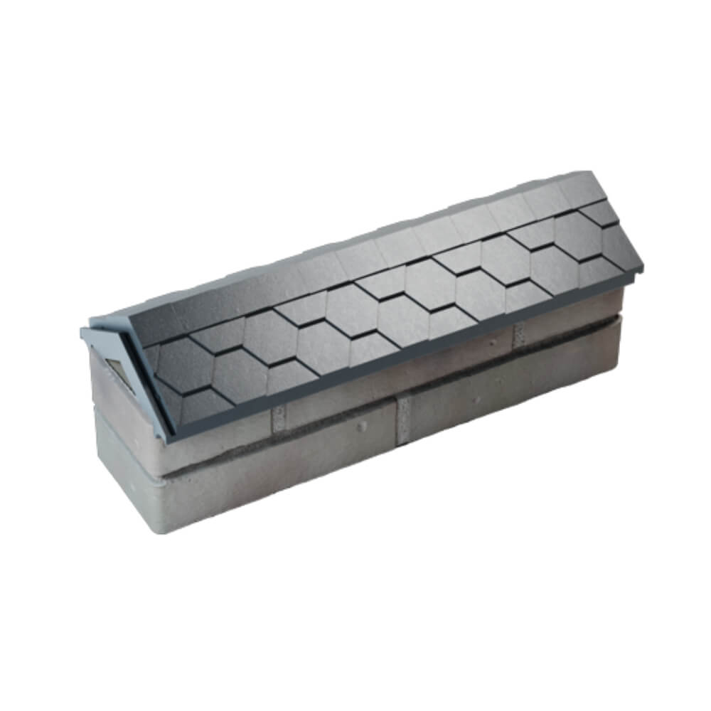 Парапет Zking Эверест Серый с посадкой на 0.5 кирпича (130мм) в Тюмени фото